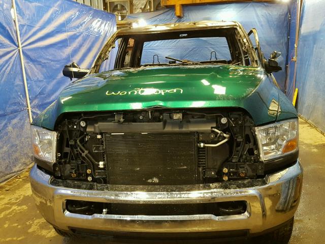3C6UD5DLXCG134531 - 2012 DODGE RAM 2500 S მწვანე ფოტო 9
