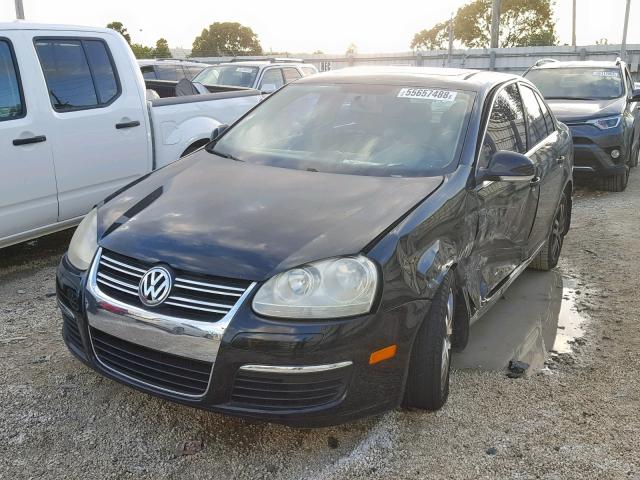 3VWSF71K06M778270 - 2006 VOLKSWAGEN JETTA 2.5 BLACK photo 2