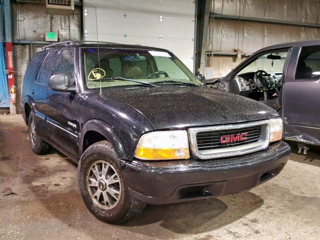 1GKDT13W9W2953421 - 1998 GMC ENVOY BLACK photo 1