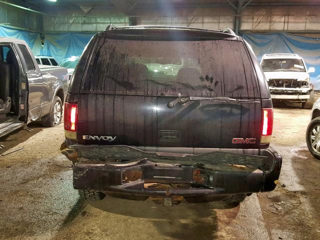 1GKDT13W9W2953421 - 1998 GMC ENVOY BLACK photo 9