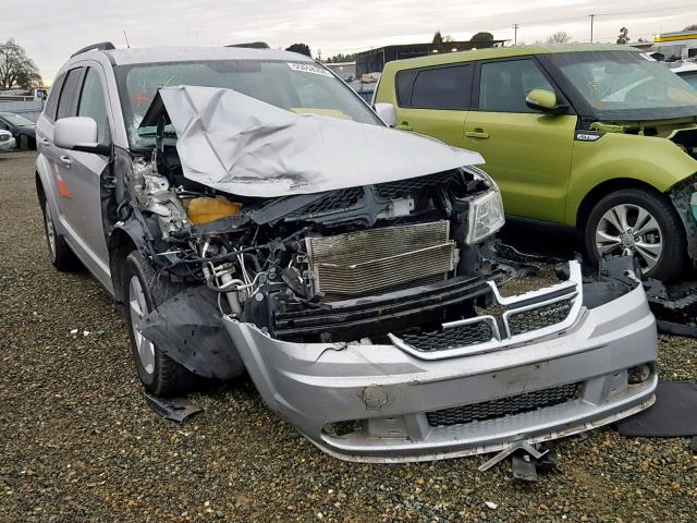 3D4PG1FG1BT520267 - 2011 DODGE JOURNEY MA SILVER photo 1