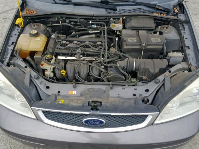 1FAFP37N17W159891 - 2007 FORD FOCUS ZX5 GRAY photo 7