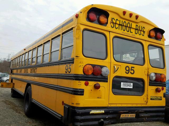 1BAAHCSA7WF074293 - 1998 BLUE BIRD SCHOOL BUS YELLOW photo 3