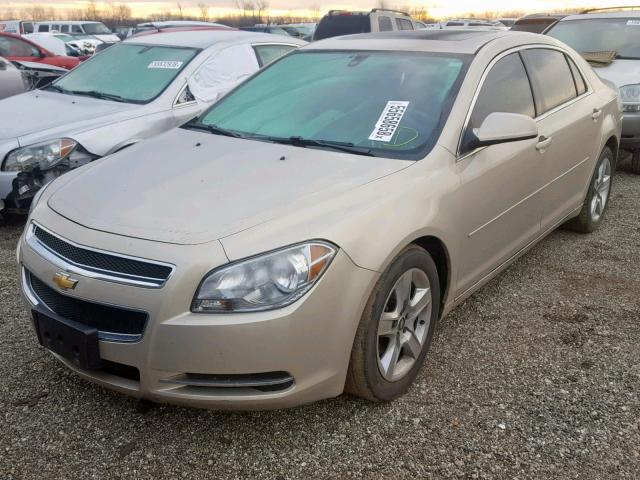 1G1ZC5E03AF254068 - 2010 CHEVROLET MALIBU 1LT 金色 照片 2