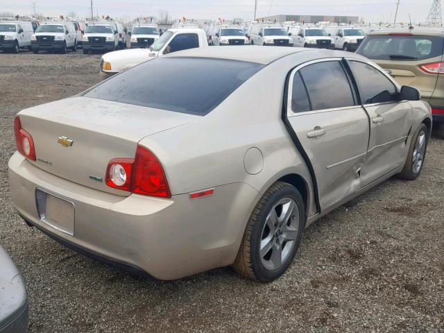 1G1ZC5E03AF254068 - 2010 CHEVROLET MALIBU 1LT 金色 照片 4