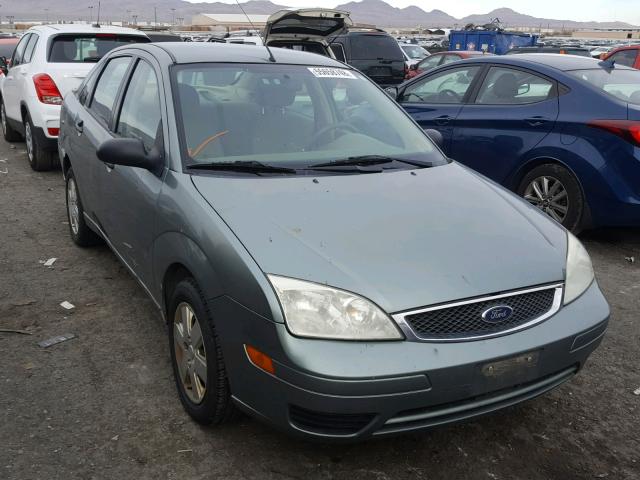 1FAFP34N26W127924 - 2006 FORD FOCUS ZX4 GREEN photo 1