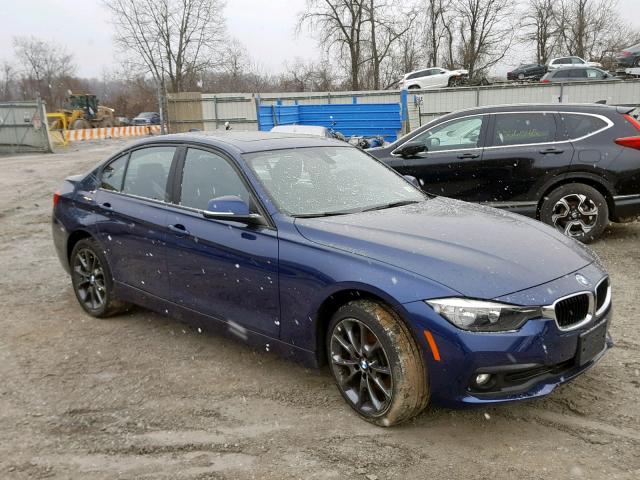 WBA8E5G52GNT94758 - 2016 BMW 320 XI BLUE photo 1