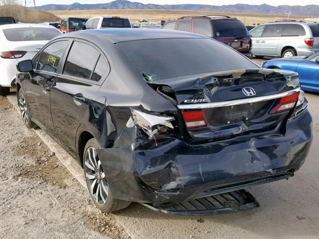 2HGFB2F97FH518652 - 2015 HONDA CIVIC EXL BLACK photo 3