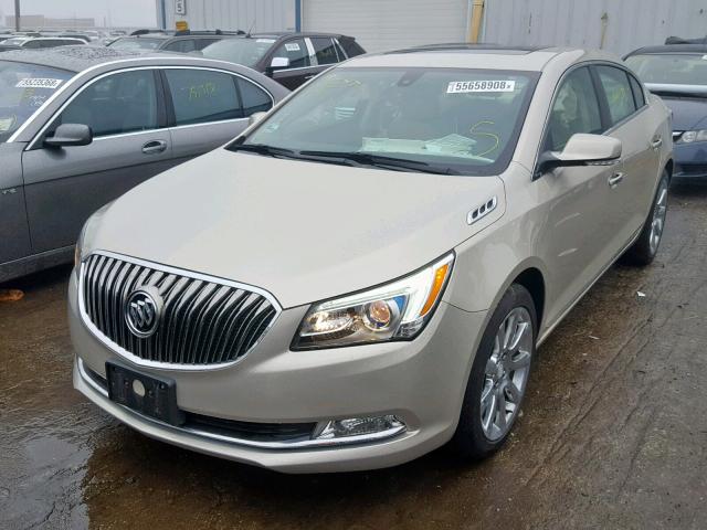 1G4GD5G30EF193329 - 2014 BUICK LACROSSE P BEIGE photo 2