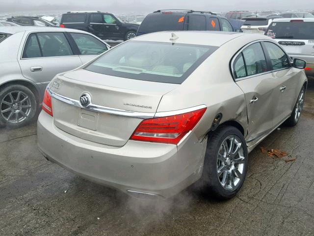 1G4GD5G30EF193329 - 2014 BUICK LACROSSE P BEIGE photo 4