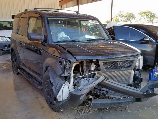 5J6YH28665L006000 - 2005 HONDA ELEMENT EX BLACK photo 1