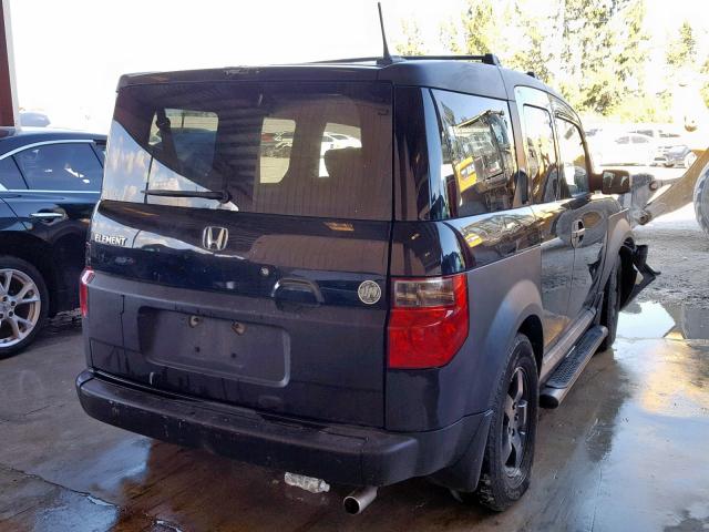 5J6YH28665L006000 - 2005 HONDA ELEMENT EX BLACK photo 4