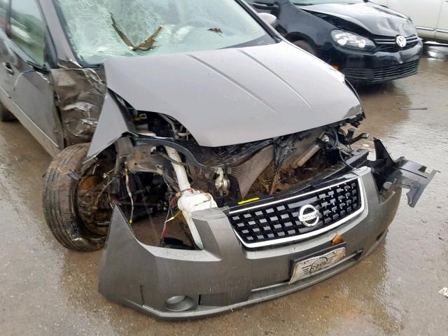 3N1AB61EX8L612347 - 2008 NISSAN SENTRA 2.0 BROWN photo 9