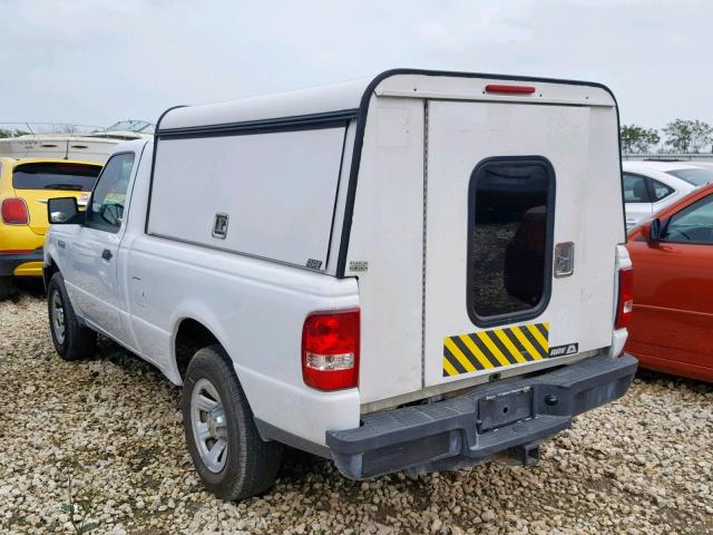 1FTKR1AD3BPA81902 - 2011 FORD RANGER WHITE photo 3