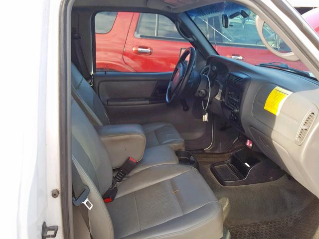 1FTKR1AD3BPA81902 - 2011 FORD RANGER WHITE photo 5