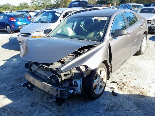 1G1ZB5E13BF126815 - 2011 CHEVROLET MALIBU LS ყავისფერი ფოტო 2