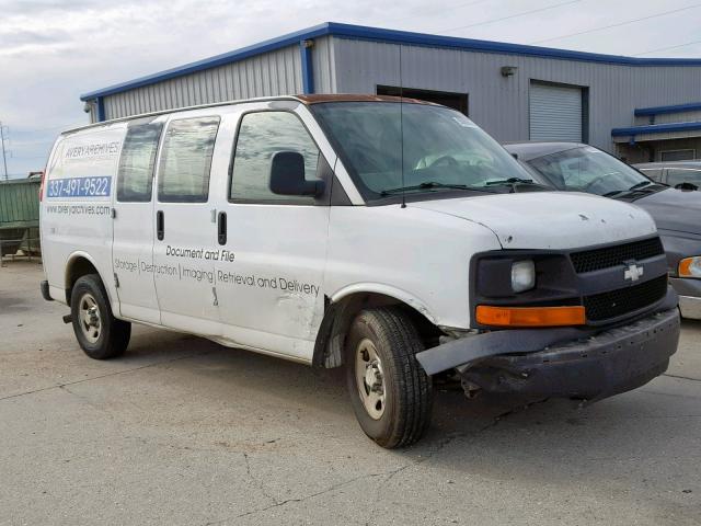 1GCFG15T761128060 - 2006 CHEVROLET EXPRESS G1 WHITE photo 1