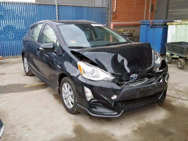 JTDKDTB39H1596009 - 2017 TOYOTA PRIUS C BLACK photo 1