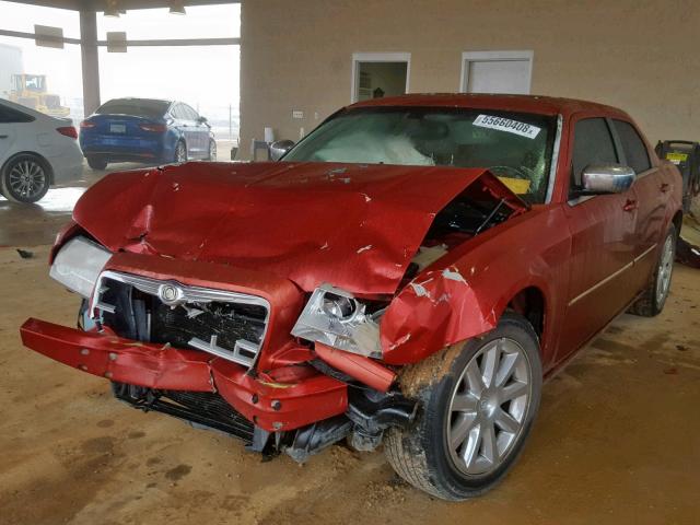 2C3LA53G37H604801 - 2007 CHRYSLER 300 TOURIN RED photo 2