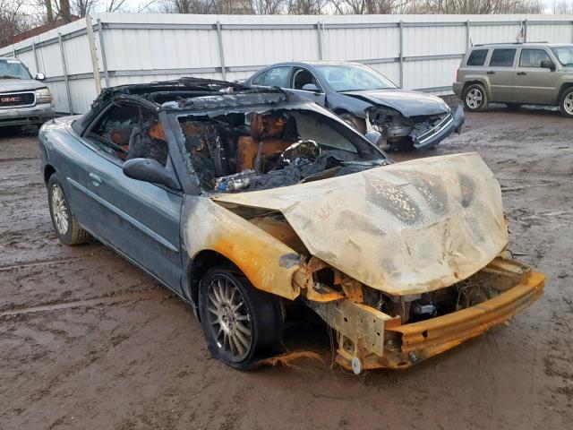 1C3EL55R46N285271 - 2006 CHRYSLER SEBRING TO BLUE photo 1