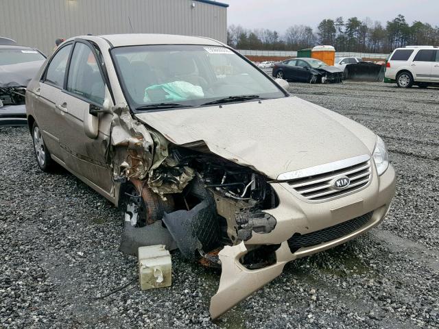 KNAFE121275480530 - 2007 KIA SPECTRA EX GOLD photo 1