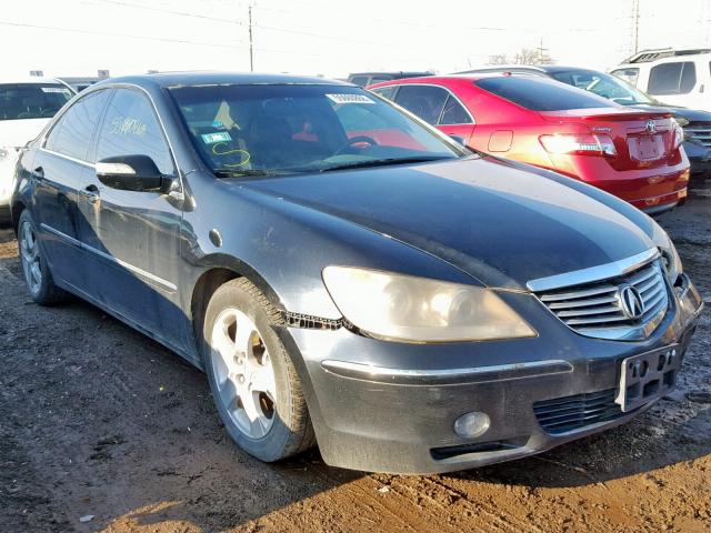 JH4KB16535C016046 - 2005 ACURA RL BLACK photo 1