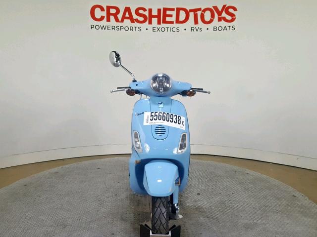 ZAPC386B995010598 - 2009 VESPA LX 50 BLUE photo 3