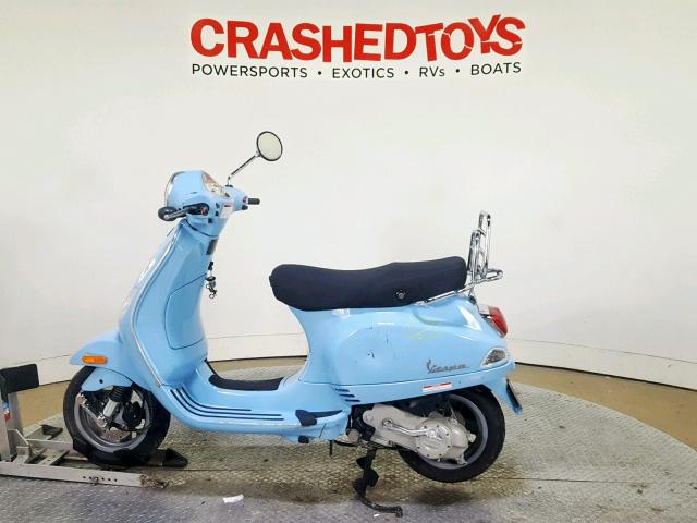 ZAPC386B995010598 - 2009 VESPA LX 50 BLUE photo 5