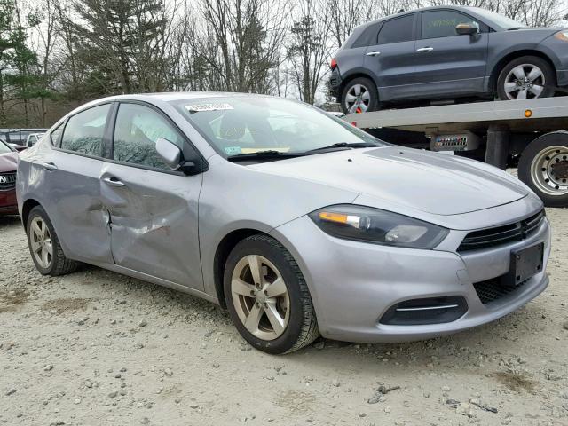 1C3CDFBB4FD159404 - 2015 DODGE DART SXT SILVER photo 1