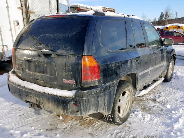 1GKDT13S672145722 - 2007 GMC ENVOY BLACK photo 4