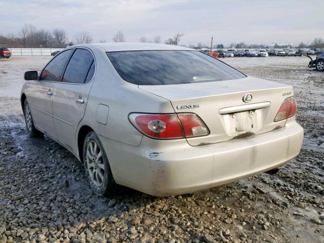 JTHBF30G120049036 - 2002 LEXUS ES 300 BEIGE photo 3