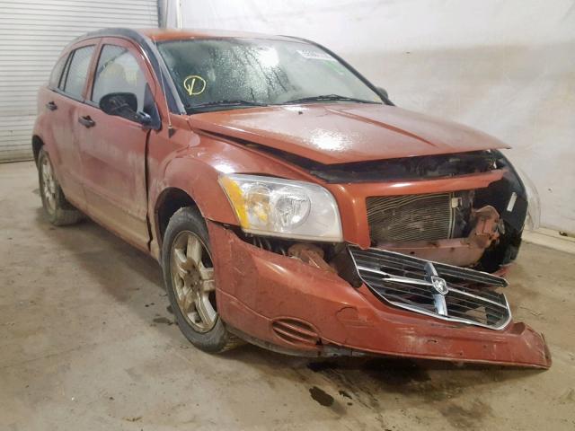 1B3HB48BX7D328105 - 2007 DODGE CALIBER SX ORANGE photo 1