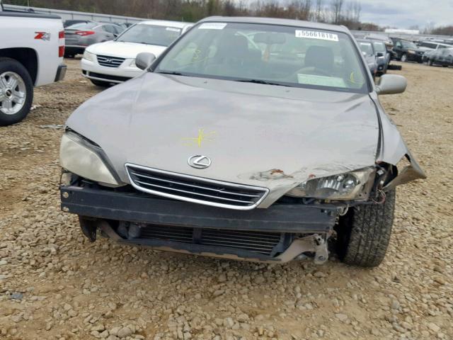 JT8BF28G7Y0243142 - 2000 LEXUS ES 300 GRAY photo 9