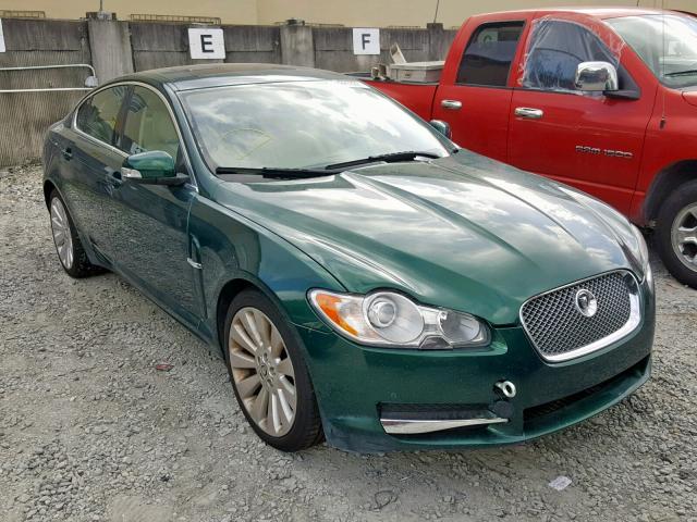 SAJWA06B39HR00911 - 2009 JAGUAR XF PREMIUM GREEN photo 1