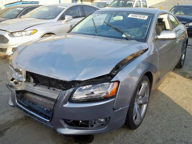 WAULFAFR3BA045113 - 2011 AUDI A5 PREMIUM GRAY photo 2