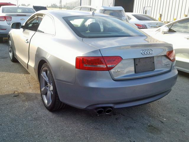 WAULFAFR3BA045113 - 2011 AUDI A5 PREMIUM GRAY photo 3