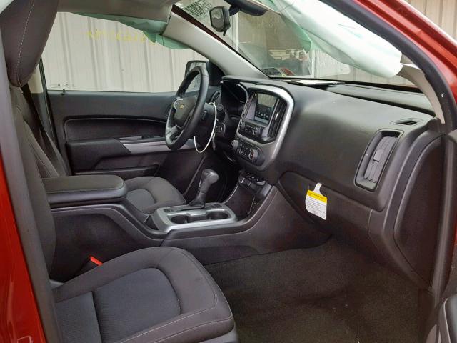 1GCGTCENXJ1145330 - 2018 CHEVROLET COLORADO L BURGUNDY photo 5