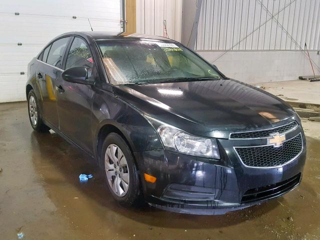 1G1PD5SH5C7385076 - 2012 CHEVROLET CRUZE LS BLACK photo 1