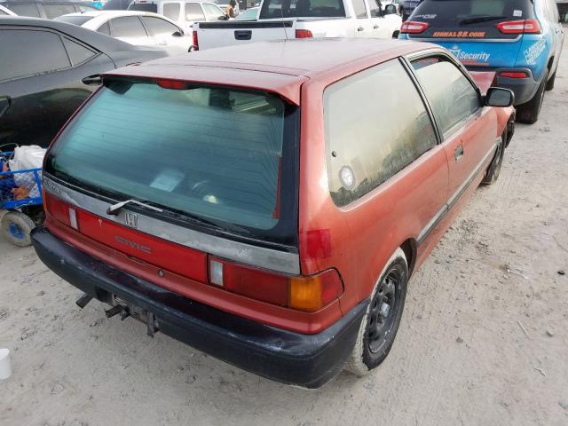 2HGED6458KH506632 - 1989 HONDA CIVIC DX  photo 4