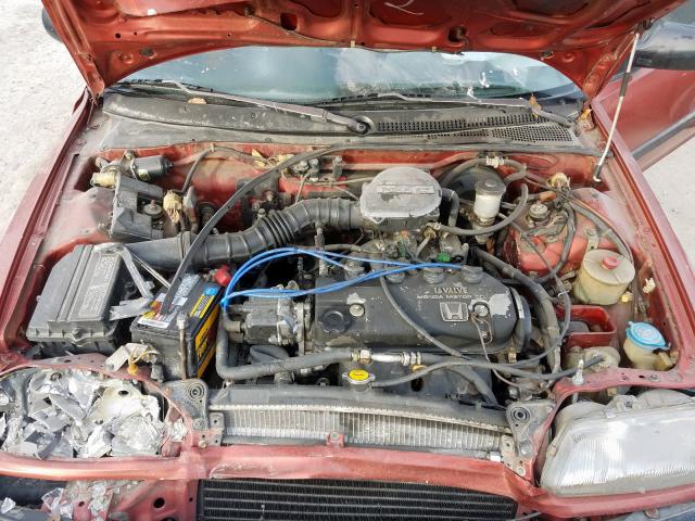 2HGED6458KH506632 - 1989 HONDA CIVIC DX  photo 7