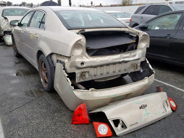 1G1ZG57B39F111362 - 2009 CHEVROLET MALIBU LS თაფლისფერი ფოტო 3