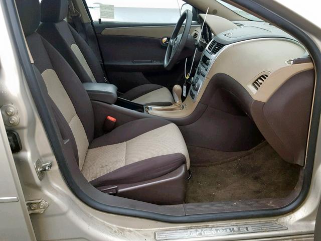 1G1ZG57B39F111362 - 2009 CHEVROLET MALIBU LS თაფლისფერი ფოტო 5