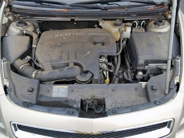 1G1ZG57B39F111362 - 2009 CHEVROLET MALIBU LS თაფლისფერი ფოტო 7