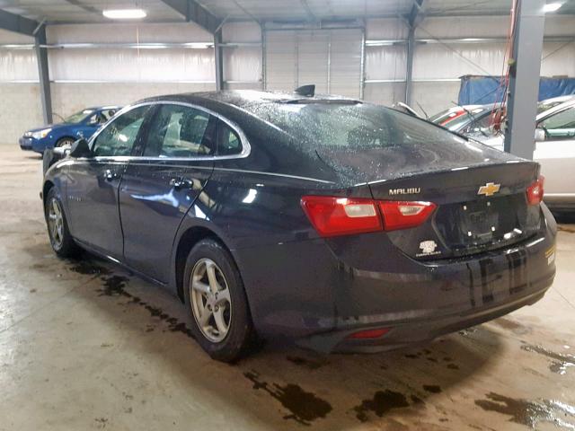 1G1ZB5ST8HF194901 - 2017 CHEVROLET MALIBU LS 黑色 照片 3
