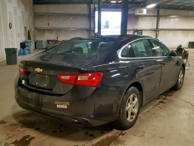 1G1ZB5ST8HF194901 - 2017 CHEVROLET MALIBU LS 黑色 照片 4