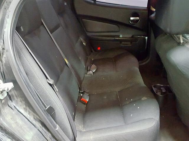 2G2WP552661237090 - 2006 PONTIAC GRAND PRIX შავი ფოტო 6