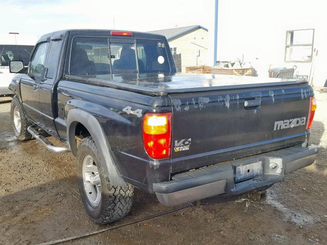 4F4ZR47E18PM04070 - 2008 MAZDA B4000 CAB BLACK photo 3