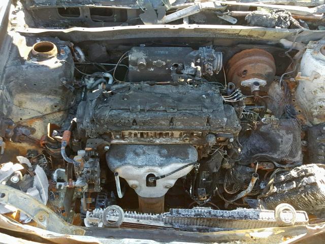 KNAFE122975441149 - 2007 KIA SPECTRA EX SILVER photo 7