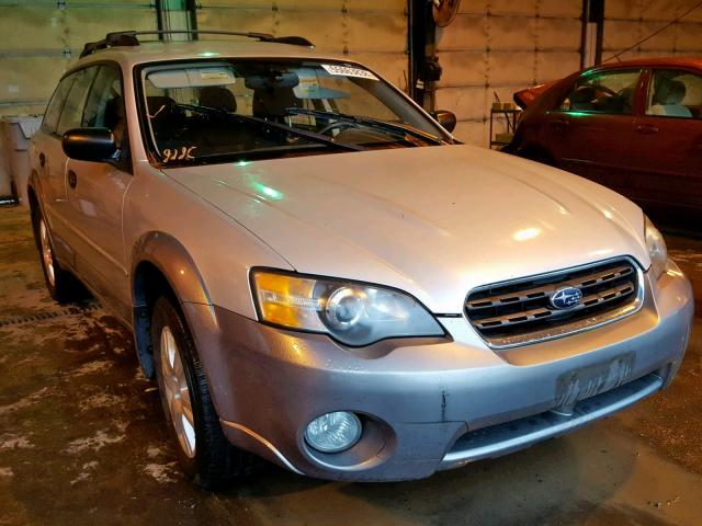 4S4BP61C157362235 - 2005 SUBARU LEGACY OUT SILVER photo 1