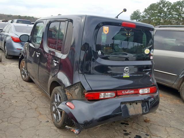 JN8AZ28R49T124930 - 2009 NISSAN CUBE BASE BLACK photo 3